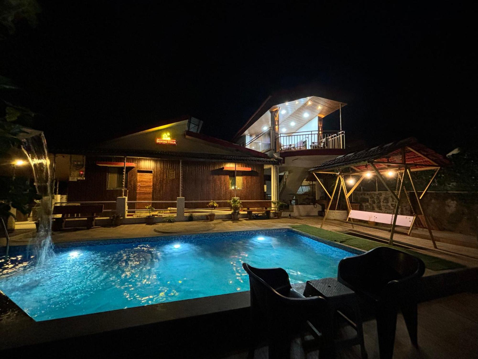 Govind Villa - 3Bhk Penthouse Suite With Pool Splash Lonavala Exterior foto