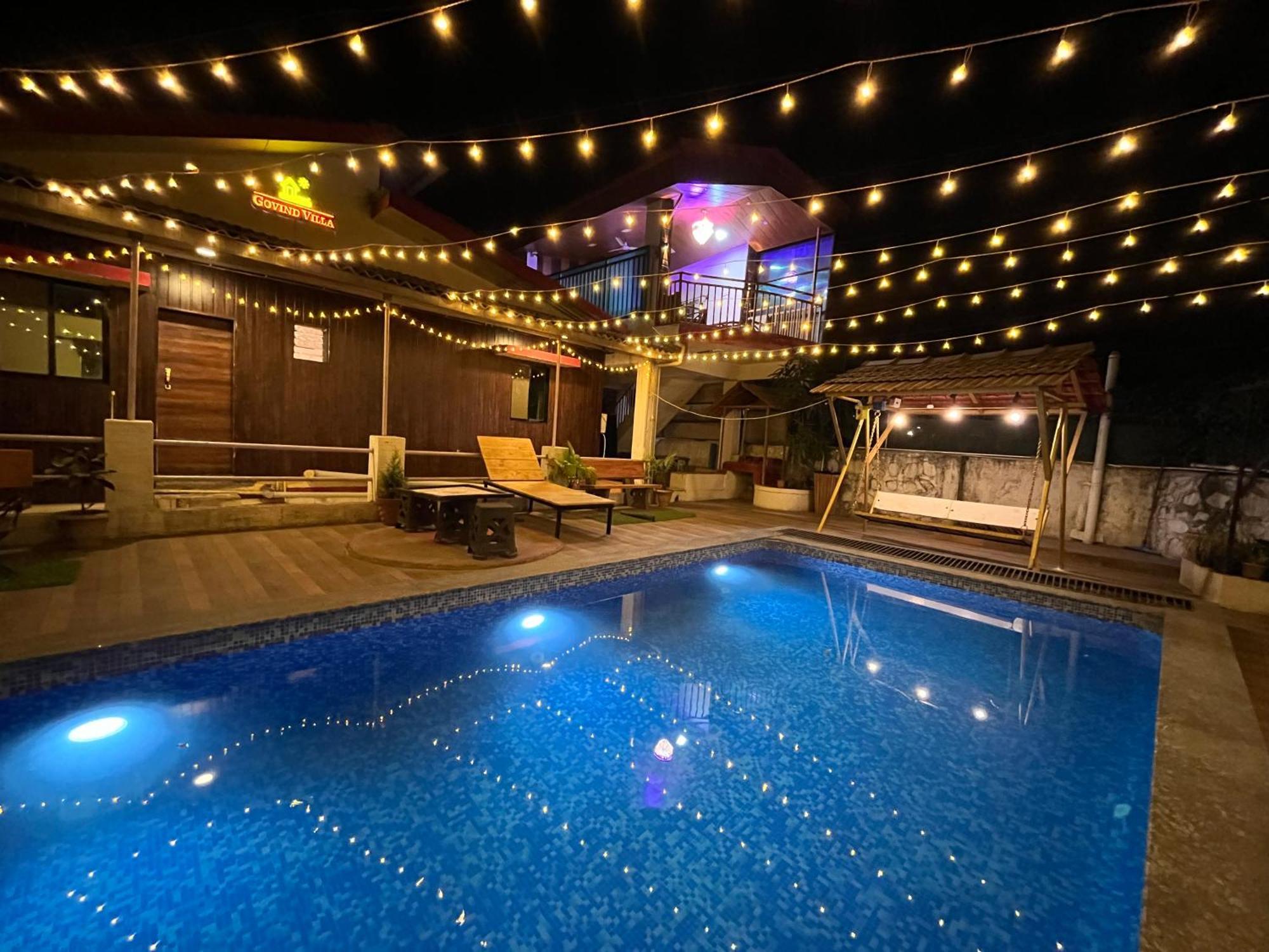 Govind Villa - 3Bhk Penthouse Suite With Pool Splash Lonavala Exterior foto